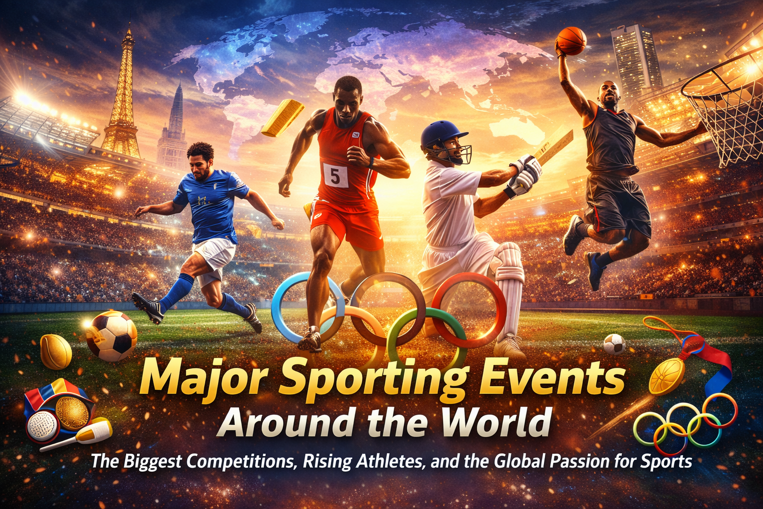 Major Sporting Events Around the World: The Biggest Competitions, Rising Athletes, and the Global Passion for Sports